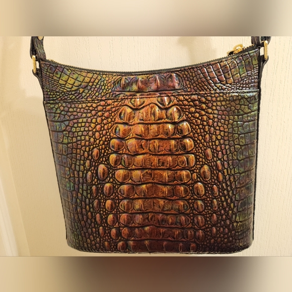 Brahmin Katie Black Pearl Ombre Melbourne Crossbody- NWOT - Picture 10 of 16